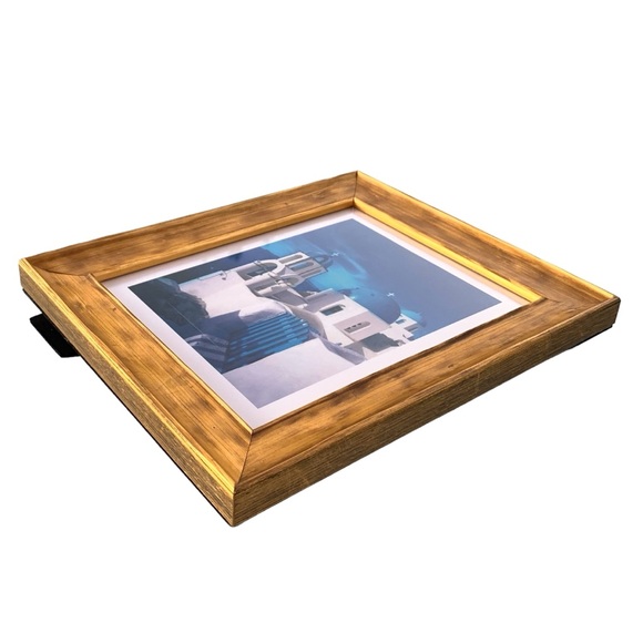 Santorini Greece Blue Domes Framed Print - Picture 7 of 9